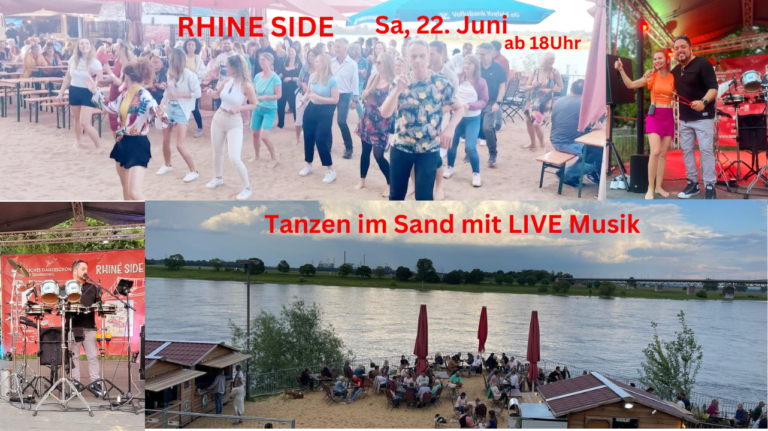 Rhine Side Event mit Live Musik