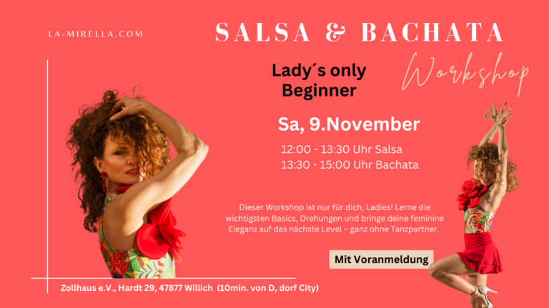 Ladies only| Beginner | Salsa & Bachata